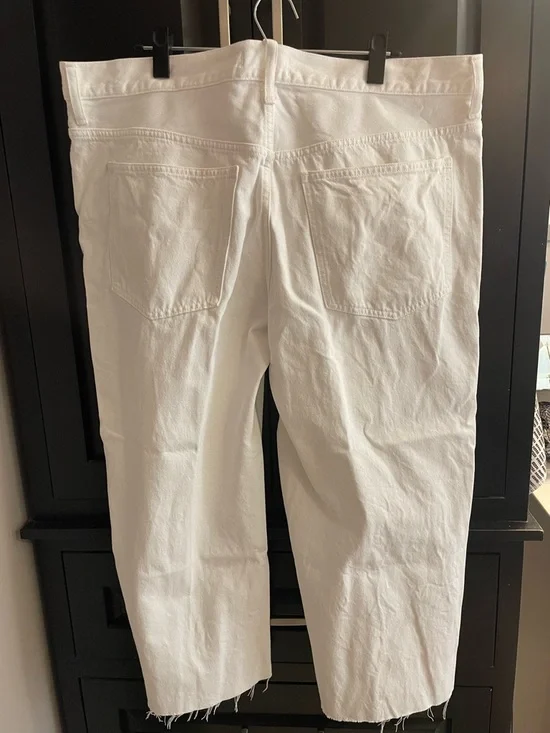 Madewell Low Slung Baggy Crop Jeans - Picture 4 of 5